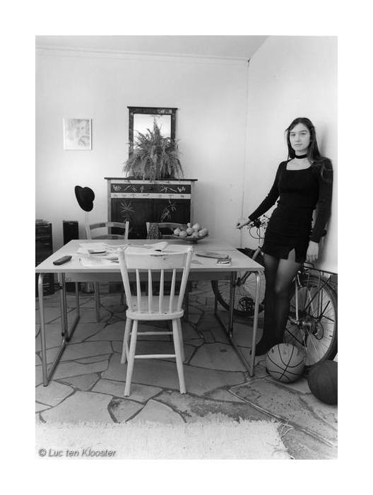 Studentenportret uit het fotoproject 'Het Orkest van de 21e eeuw' van Luc ten Klooster